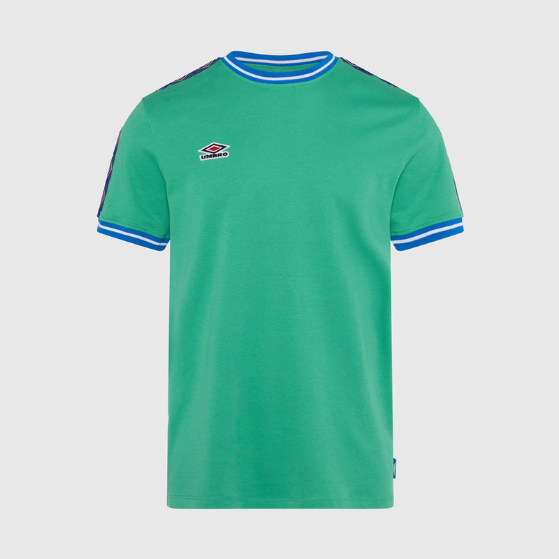 Infilled Tape Tee - Peppermint Green